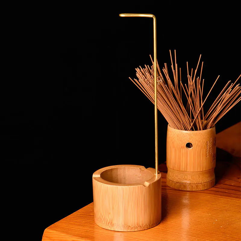 Bamboo Incense Burner