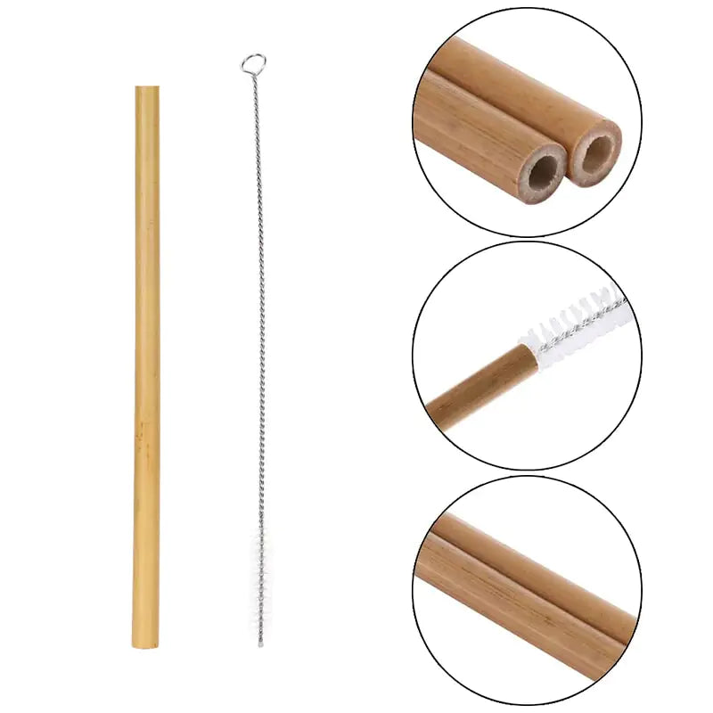 All natural Bamboo Straws