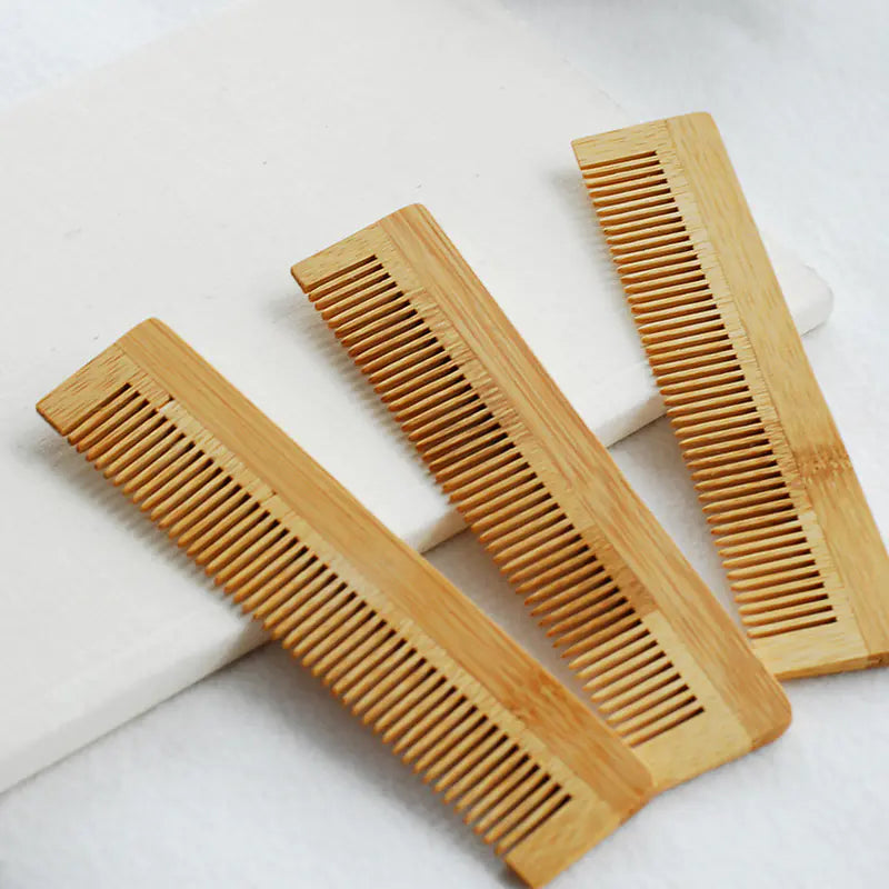 Natural Anti-Microbal Bamboo Hair Comb