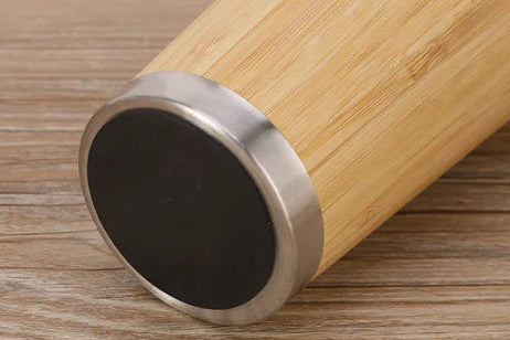 Bamboo water bottle