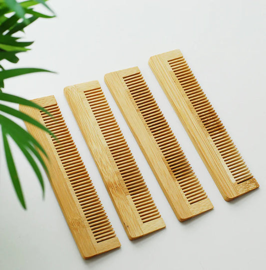 Natural Anti-Microbal Bamboo Hair Comb