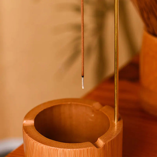 Bamboo Incense Burner